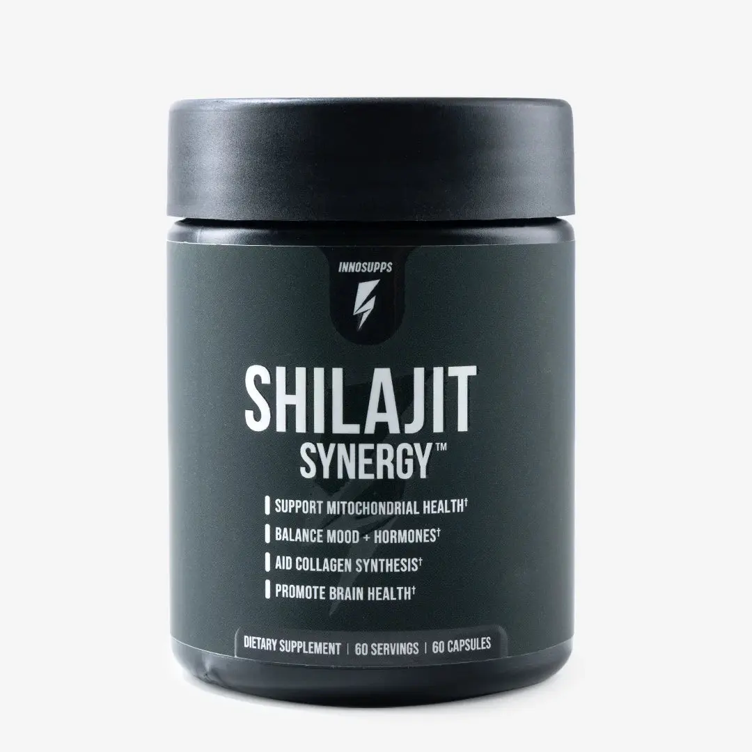 Inno Supps Shilajit Synergy All-in-One Holistic Health Support Supplement Healthcare Fitness