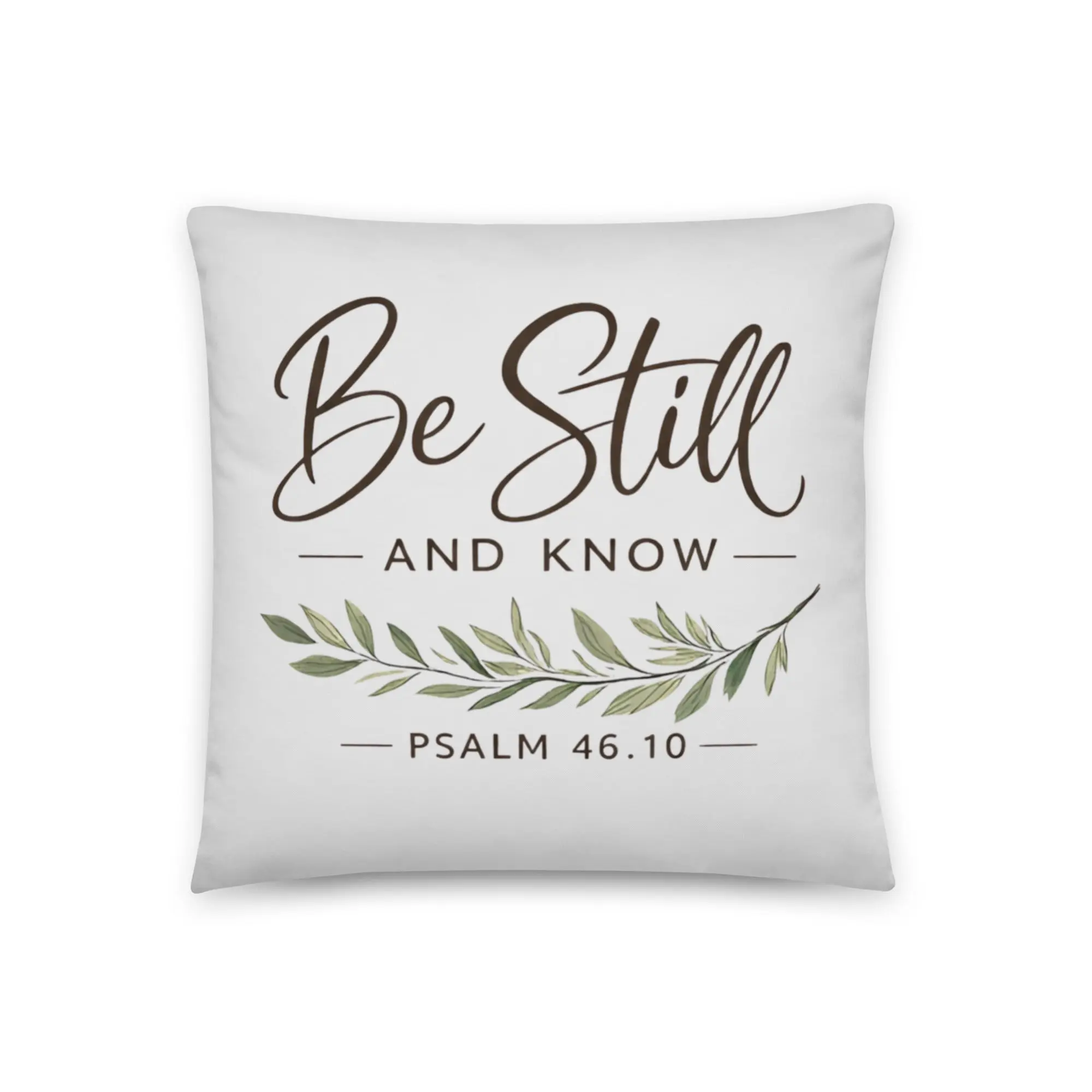 Christian Throw Pillow | Faith Home Decor Pillow | Scripture Pillow | Inspirational Christian Gift | Farmhouse Christian Decor