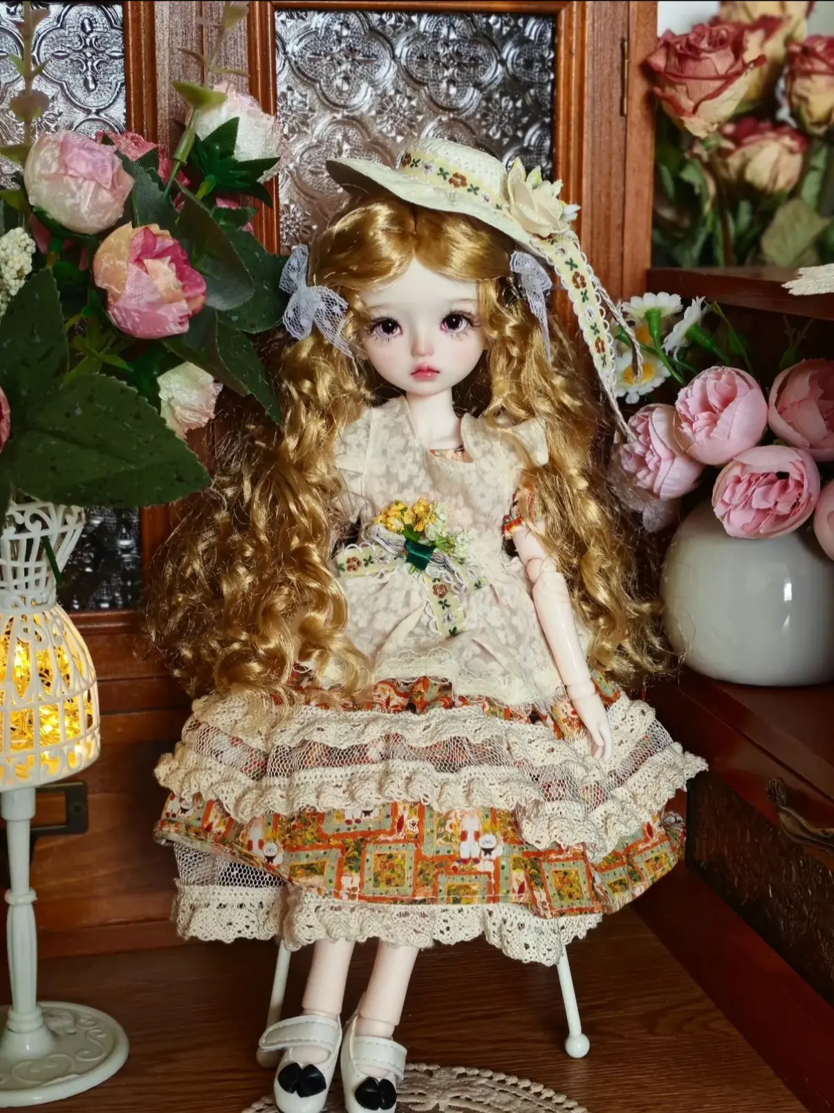 30cm OOAK Custom Doll - Handmade Full Handcrafted Outfit BJD Doll for Collecting, Specialty DIY Toy & Hobby Supply