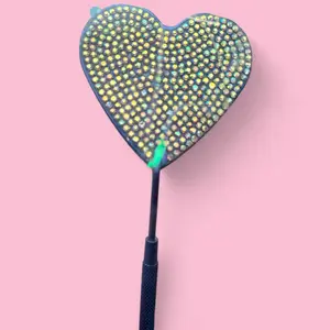 Royal Heart Bling Lash Mirror