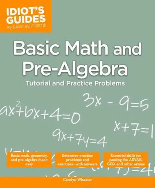 USED-Basic Math and Pre-Algebra: Tutorial and Practice Problems by Wheater, Carolyn (Paperback)