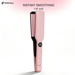 Titanium Hair Straightener Styling Flat Iron for Professional Salon Results and All Hair Types Hair Styling Tools  Effortless Straightening, Fast Heating Ionic Ceramic Straightener Adjustable Temperature,Dual Voltage Hair Styling Tools Best Gift For Her