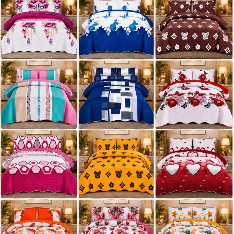 Tet mw bel 6 bedspread 4 pieces