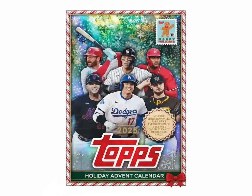 Topps 2025 Holiday Advent Calendar - 1 Box Break
