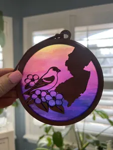 New Jersey Suncatcher for Sunny Window