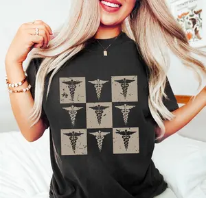 Nurse Shirts, Nurse Week, Gift for Nurse, Nursing Shirt, Nursing School Tee, Checkered Nurse Sweatshirt, RN Nurse T-shirt