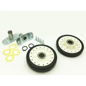 212 MAIN Aftermarket Dryer Rear Roller Complete Kit, Lightweight Household Appliance Replacement Part & Accessory, Boosts Dryer Performance, Replacement Parts