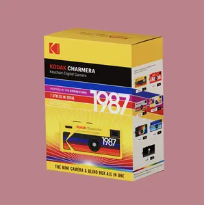 Kodak Charmera Port-Enabled Key Chain Digital Camera, Compact Point & Shoot Camera for On-the-Go Photography