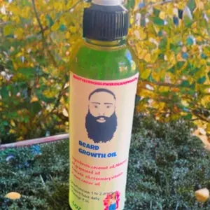 Natural Beard Growth Oil for Healthy and Strong Facial Hair - Blend, Hair Care