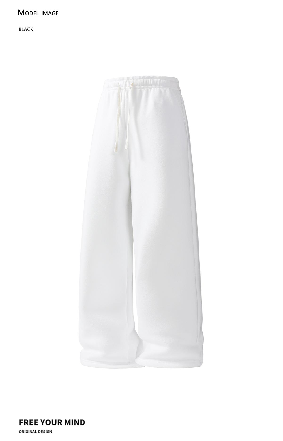 2-pack men’s long pants, men’s casual long pants, men’s loose straight sweatpants.Elastic waistband with drawstring design that doesn’t dig into the waist, loose straight cut, versatile and flattering for all body types.Available in multiple colors, simpl