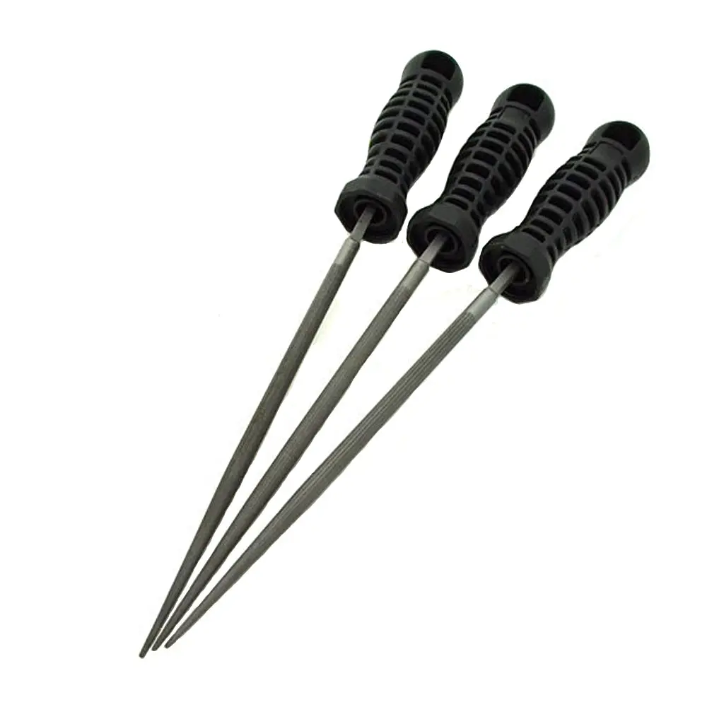 LOCK MONKEY MK710 Precision 3-Piece 6-Round Impressioning File Set, Hand Tools for Locksmith Tasks