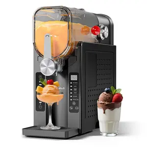 AD03 Ice-Free Slushie Machine&Ice Cream Machine, 88 oz Capacity 6 Preset Programs, Self-Cleaning Function for Milkshakes & Margaritas,  LED Display#TikTokShopBlackFriday