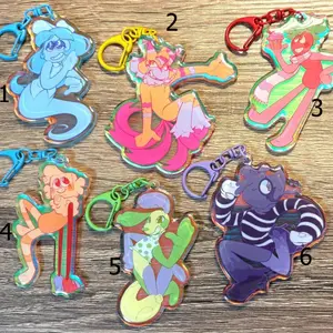 Dandys World Acrylic Keychains