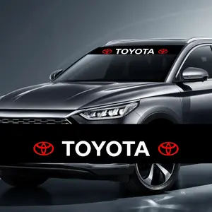 Car Windshield Durable Sun Shade Sticker for Corolla Camry Rav4 Highlander Prado Avalon, Automotive Accessories, UV Protection, Easy Installation