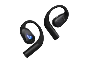 ASUS ROG Cetra Open Wireless Gaming Earbuds, Low Latency Bluetooth, AI Noise Cancelling Mic, Lightweight Gaming Earphones, PC & Mobile