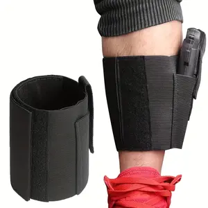 Right Left Hand Pistol Pouch Ankle Holster Concealed Carry Handguns Gun Holster For Small & Medium Pistols glock 19 17 1911 glock 43x holster holsters for concealed carry leg holster