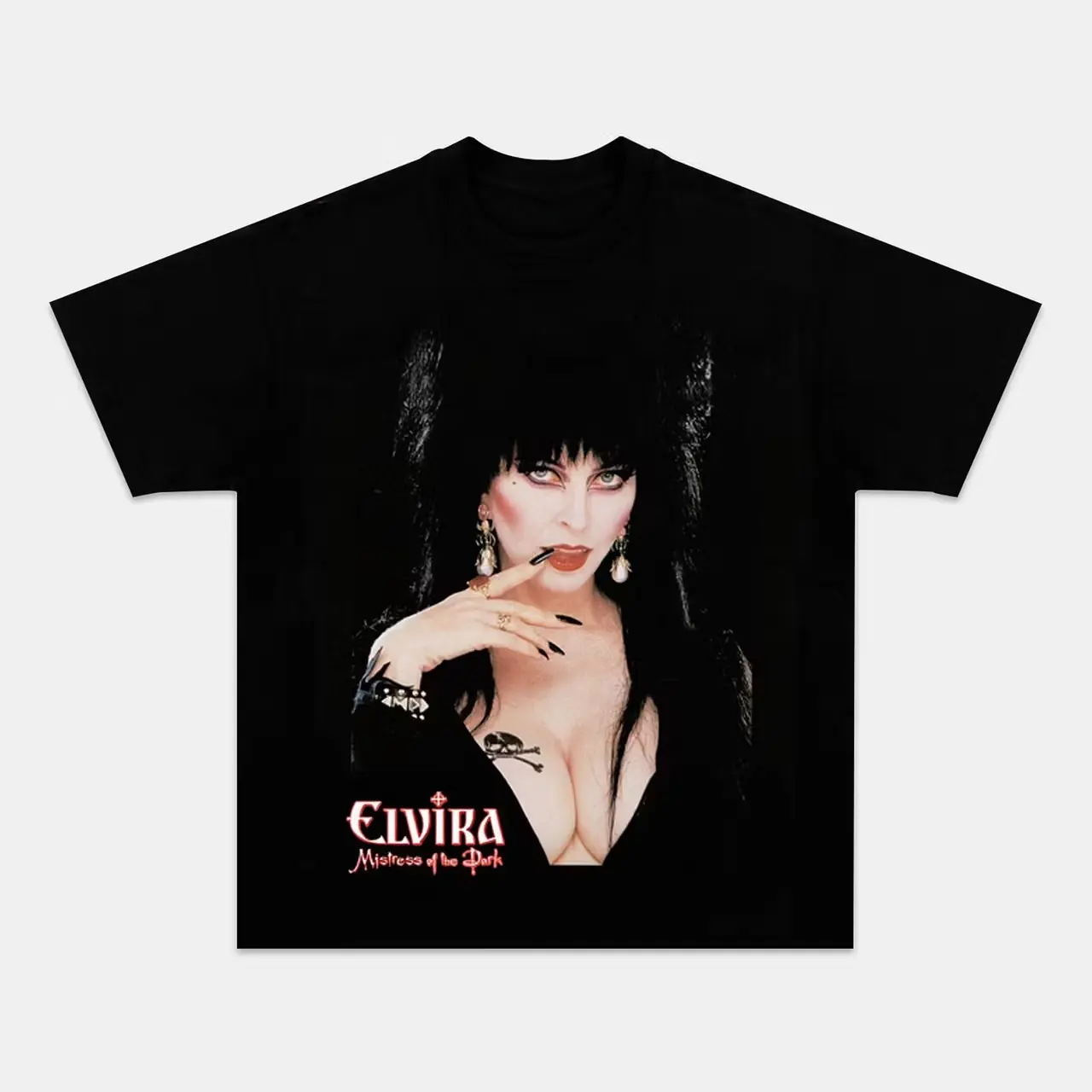 Vintage Elvira Mistress of the Dark T-shirt, Elvira Movie Vintage Tee, Gift For Women and Man Unisex Shirt