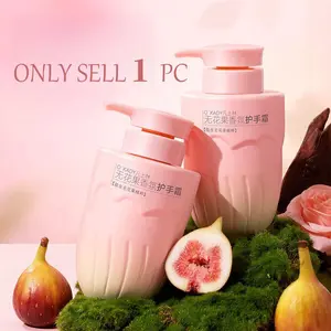 Fig Fragrance Hand Cream 380g, Long Lasting Moisturizing Dry Crack Repair Lotion, Rich Fig & Turkish Rose Notes, Deep Nourishing Skin Care