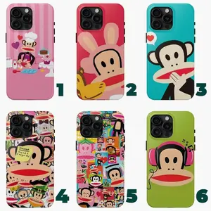6 Styles Paul Frank Julius Monkey Tough Case For iPhone