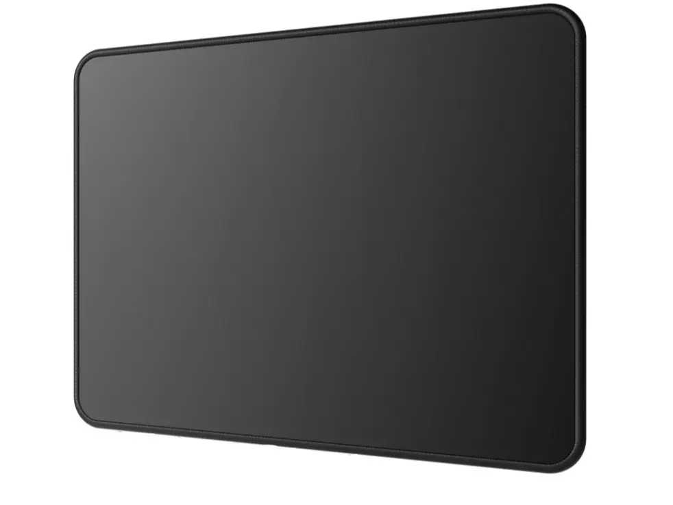 Essential Office & Gaming Mouse Pads, 8.5” x 11” in Black | Stitched Edges, Premium Textured Surface, Non-Slip Rubber Base, Water and Stain Resistant Protection