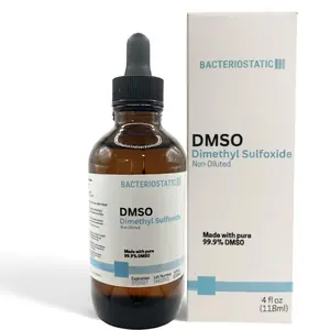 Purified DMSO 4 fl oz -Distilled Dimethyl Sulfoxide | Pharmaceutical-Grade Purity | Amber Glass Protection| Trusted by Labs & Professionals Nationwide  Healthcare Accuracy