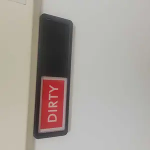Clean Dirty Dishwasher Magnet Indicator Sign, Non-scratch Simple Sliding Magnetic Sign for Kitchen, Room Decor, Household Items