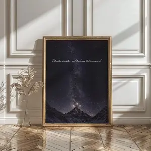 To The Stars Who Listen, ACOTAR Prints, Night Court Prints, Velaris, Gifts for ACOTAR Fans, Book Lover Gift, Acotar Wall Art, Rhysand Poster (Unframed) (No Frame)