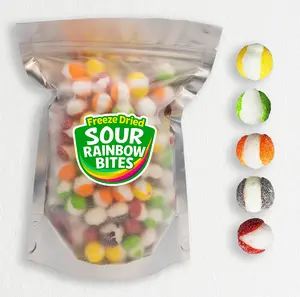 Freeze Dried Sour Rainbow Bites - (Extra-Large 6oz Bag) - Freeze Dried Candy - Ships Same Day!