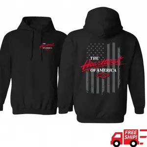 🚗[Graphic Hoodie] The Heartbeat of America Hoodie – Retro Chevy Sweatshirt, Patriotic American Flag Pullover, Car Enthusiast Gift, Unisex Streetwear Hoodie, Vintage Chevy Lovers Sweatshirt, Classic Car Apparel for Men & Women