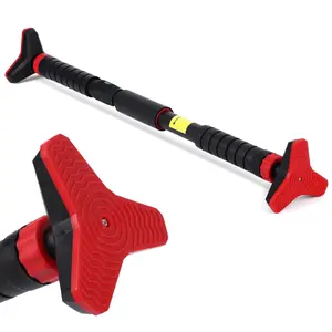 Pull-Up Bar for Doorways-Adjustable No Screws Chin Up Bar for Home Gym, 440 LBS Max Load, with Level Meter & Anti-Slip Design for Strength Training