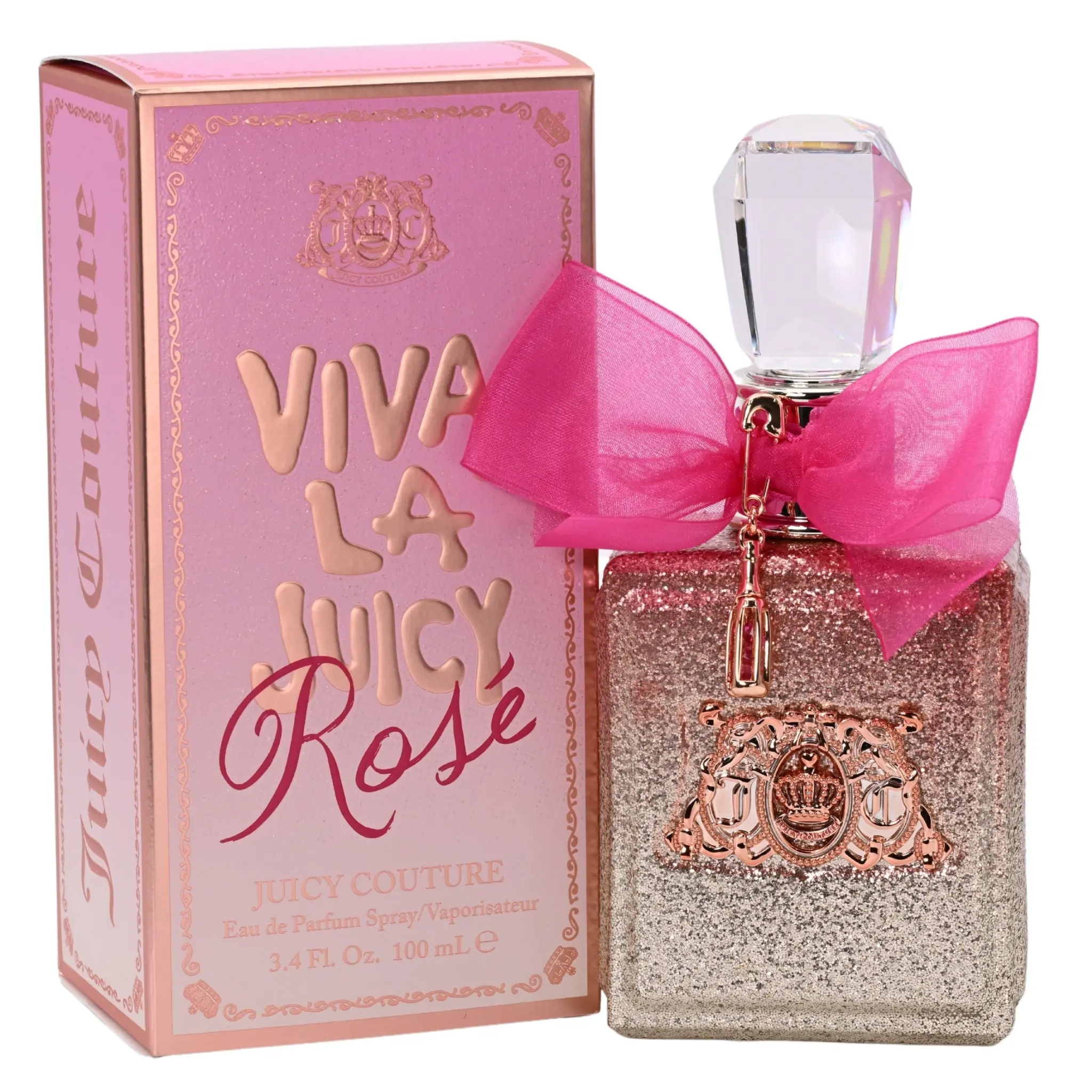 Juicy Couture VIVA LA JUICY ROSE COUTURE Women's Citrus Blend EDP Body Perfume, 3.4 fl oz Spray-Based Fragrance, Vibrant Vibe, New in Box, Citrus Blend Fragrance