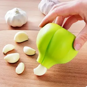 Silicone Garlic Peeler, Quick Skin Removal, Durable & Washable, Non-Slip Tube Design, Ideal for Cooking & Daily Meals, Kitchen Gadgets, Christmas Gift