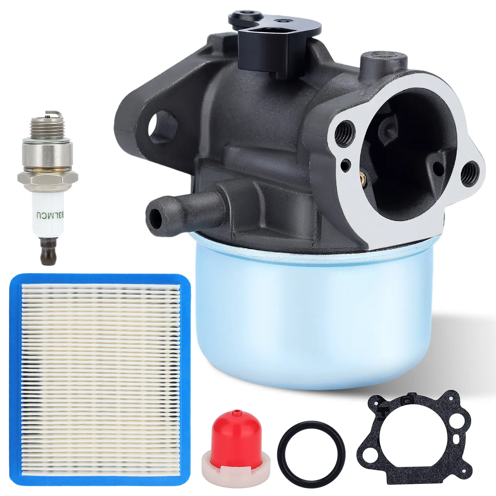799868 498170 Carburetor for Brigg-s & Straton 625 6.5 HP 6150N 6150 650 6HP BS 497314 14111 497586 498254 498966 498255 Engine with 491588s Air Filter
