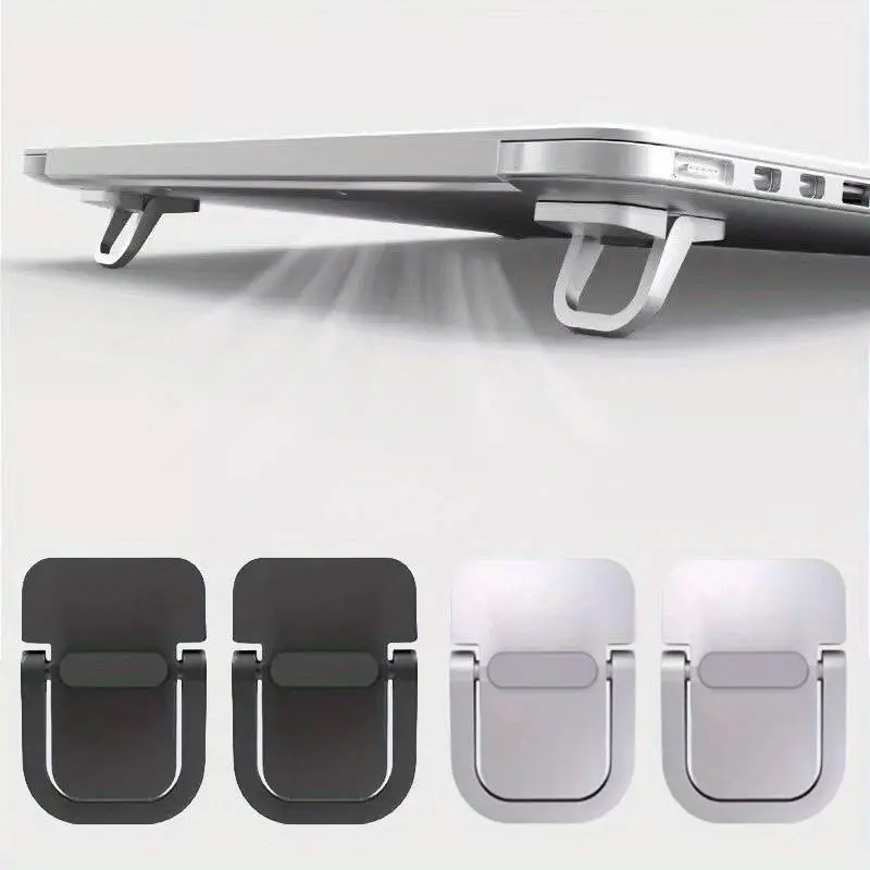 Laptop Stand Laptop Riser For Desk For Computer Keyboard Holder Mini Portable Legs Laptop Stands For Macbook Huawei Xiaomi Notebook Support Laptop Accessories