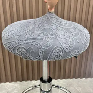 Adjustable Round Seat Covers, Washable Chair Protectors, Multiple Colors Available, Elastic Fabric for Home Decoration, Removable Washable Slipcovers, Chair Covers Set