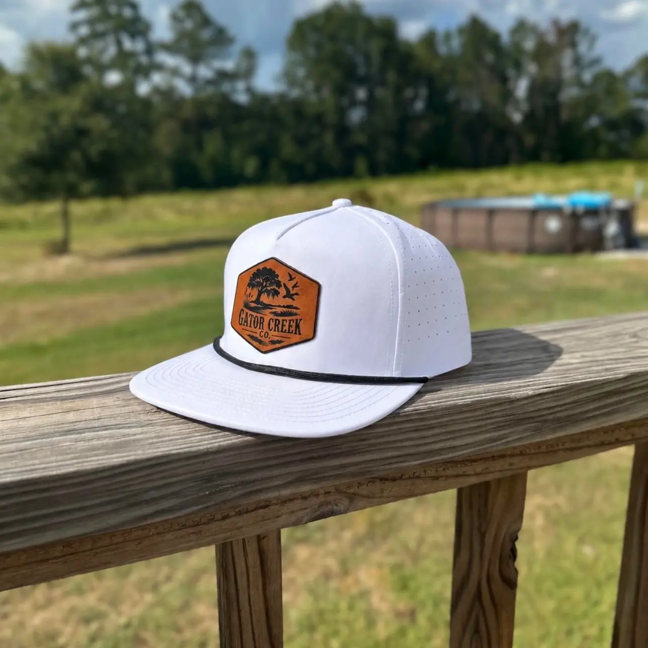 Original Gator Creek Roped Snap Back Hat