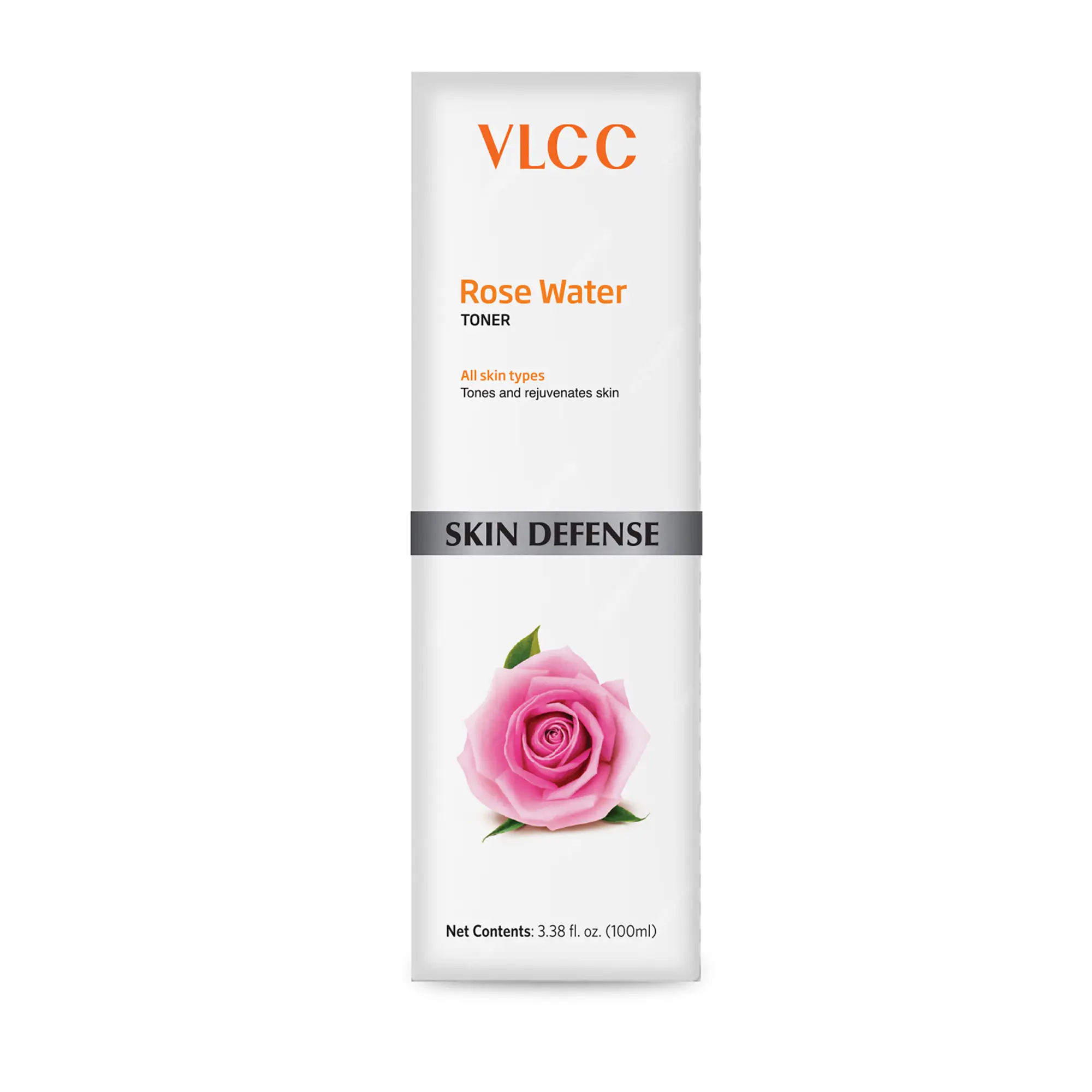 VLCC Rose Water Toner - Hydrating and Soothing Face Toner - Refreshing and Nourishing Skin Care with Rose Oil and Aloe Vera - 3.38 oz