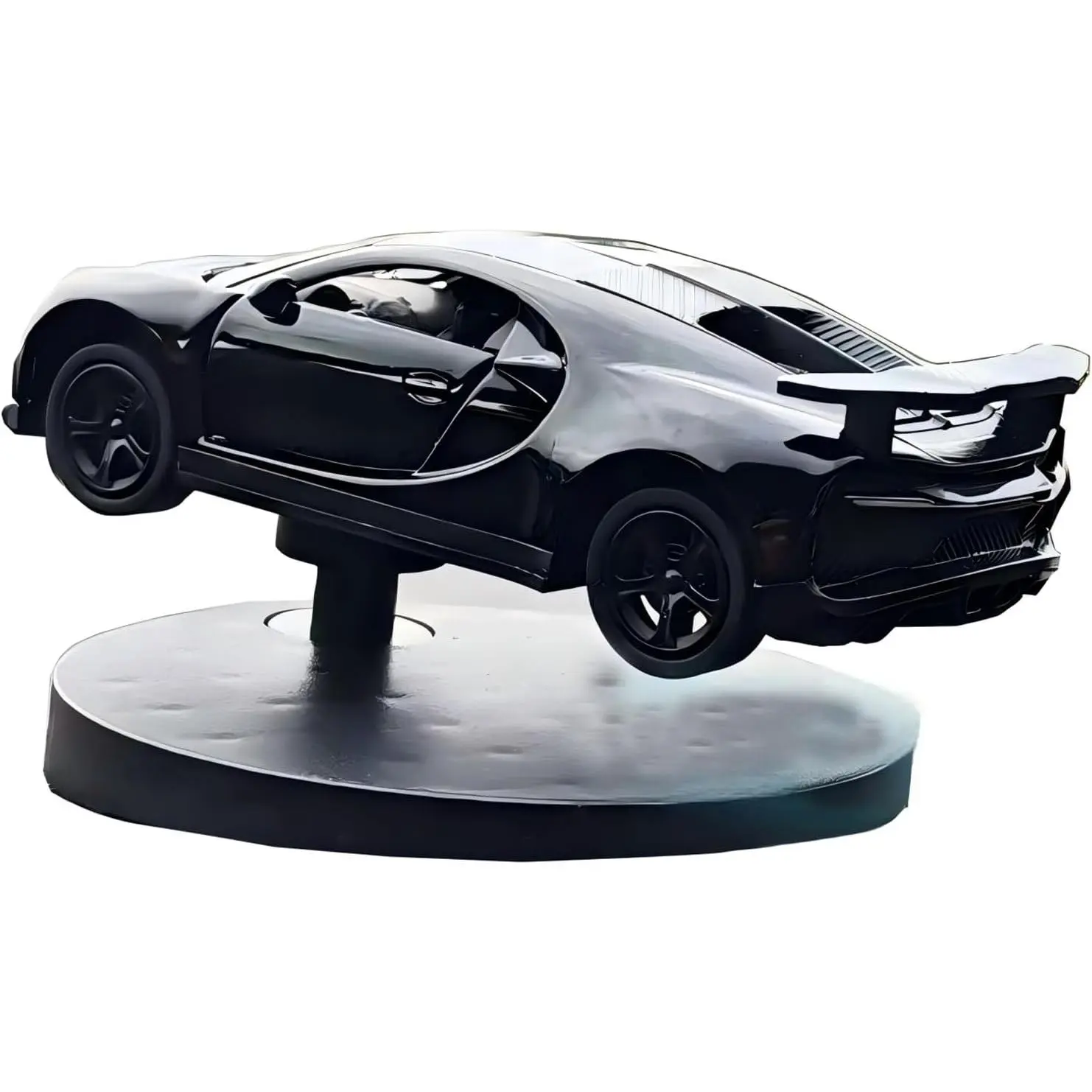 Drift & Turn Mini  Model Dashboard Ornament - Dynamic Interactive  Decor for Enthusiasts  Interior Dashboard Drifting Decorations Accessories Gifts (Black)