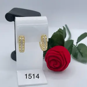 Yudijewerly llc # 1514 hoops gold plated