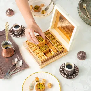 Zaitoune Sweets Mix Baklava 250g - Variety of Flavors in Individual Pieces in a Box - Snack