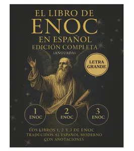 El Libro de Enoc en Español – Edición Completa en LETRA GRANDE (Anotada): Los libros 1, 2 y 3 de Enoc traducidos al español moderno con anotaciones (Spanish Edition) - Paperback