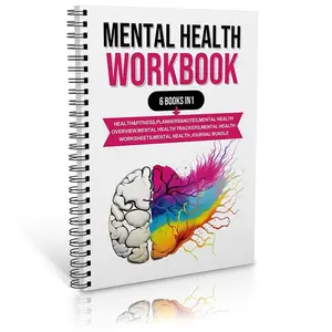 Mental Health Worksheets, 1 Count Colorful Mindfulness Spiral Bound Planner Notebook, Managing Depression in Relationships, Addiction Recovery Strategies, Healing Complex Ptsd
