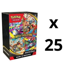Mega Evolutions Pokemon Booster Bundle Case
