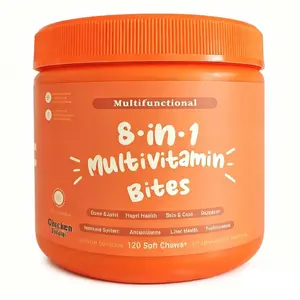 120 Chews Dog Multivitamin, Chewable Dog Vitamins and Supplements for Hip & Joints, Skin & Coat, Omega 3 Fish Oil for Dogs- Senior & Puppy Multivitamin- Chicken- 90ct boost immune