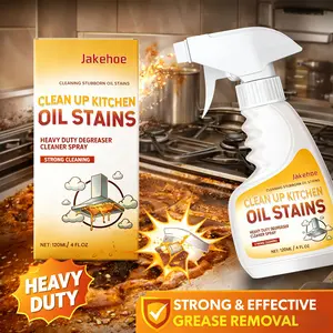 Odorless Jakehoe Heavy Duty Degreaser 120ml - Easy-to-Use Cleaner for Kitchen Stubborn Grease & Grime Removal