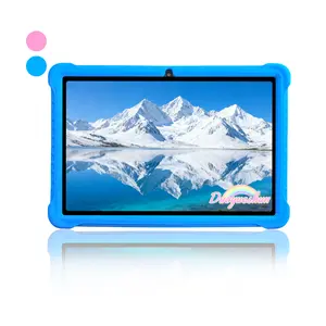 10.1 Inch Kids Tablet PC, Learning Entertainment Tablet, Cute Cartoon Style, Supports Video Calls + 5g WiFi + Dual Cameras + Parental Control + Shockproof Case