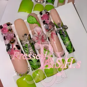 A.S.H.s Empire “Neon Zebra” Nail and Toe Bundle (Xs)