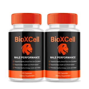 2 PACK Bio X Cell Pills for Men BioX Cell Advanced Male Support Supplement 120 Capsules