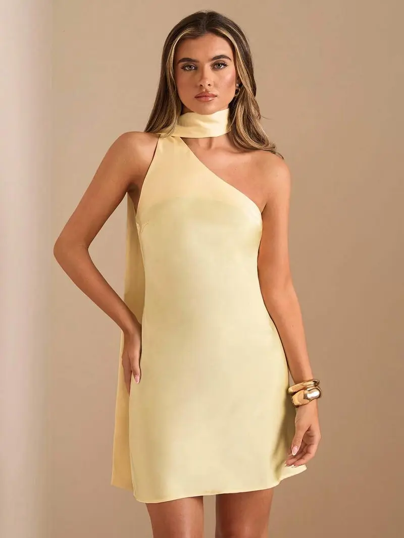 Shein cream dresd