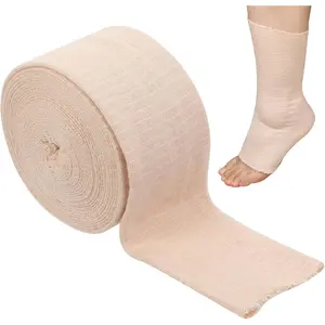 Tubular Support Bandage 2.5’’ x 5.5 yd Size B Elastic Stockinette Tubing Reusable Compression Support Bandages Roll Tube Sleeve for Arm Ankle